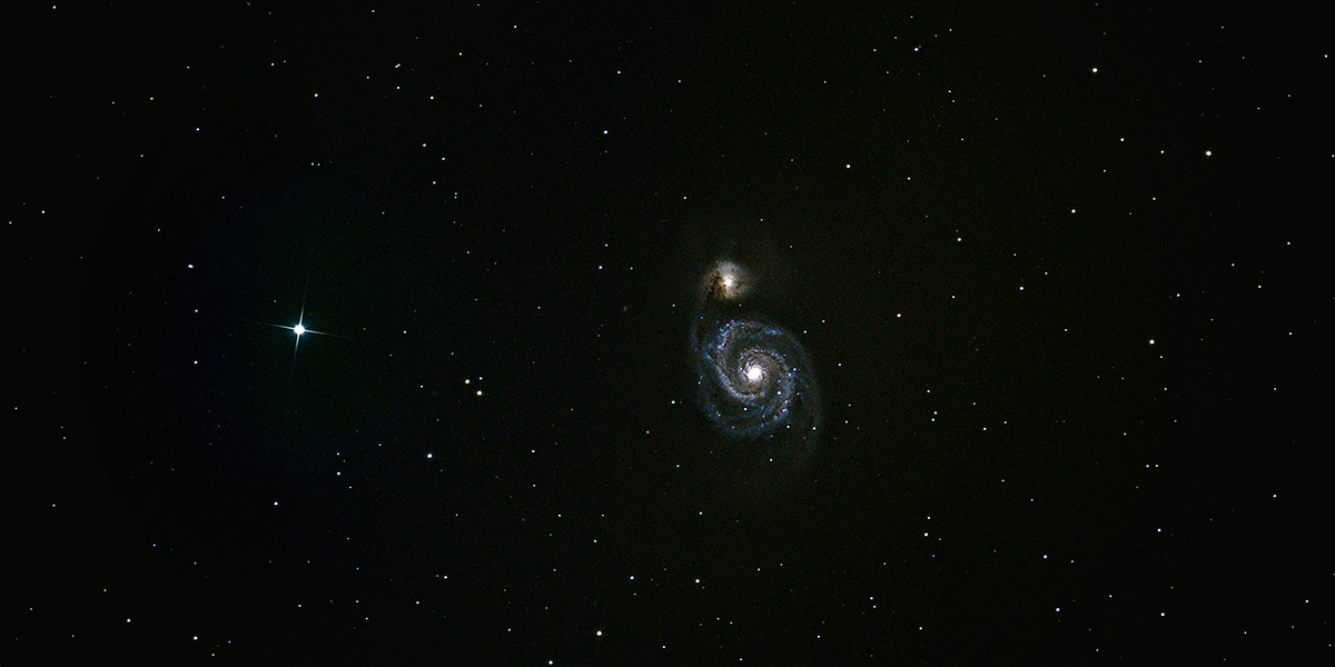 Du betrachtest gerade Die Whirlpool Galaxie